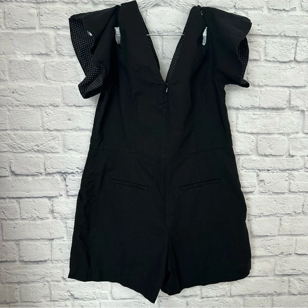 Anthropologie  elevenses  women’s short romper - Picture 2 of 13